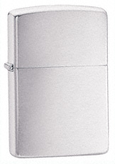 Chrome Zippo Lighter 250 - Regular chrome Zippo lighter comes in a brushed or high polish finish.