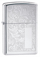 Zippo venetian - Venetian zippo lighter. Small engraving area